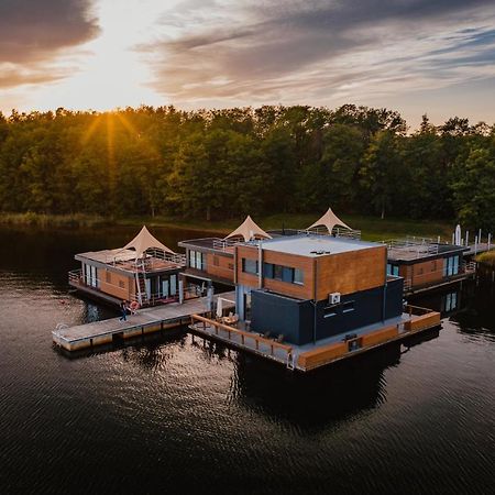 Schwimmende Ferienhaeuser Auf Dem See - Spreewald Vetschau Exteriör bild